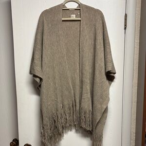 A New Day Cream Knit Shawl